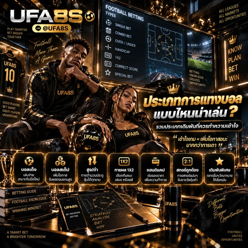 ประเภทแทงบอล UFABET